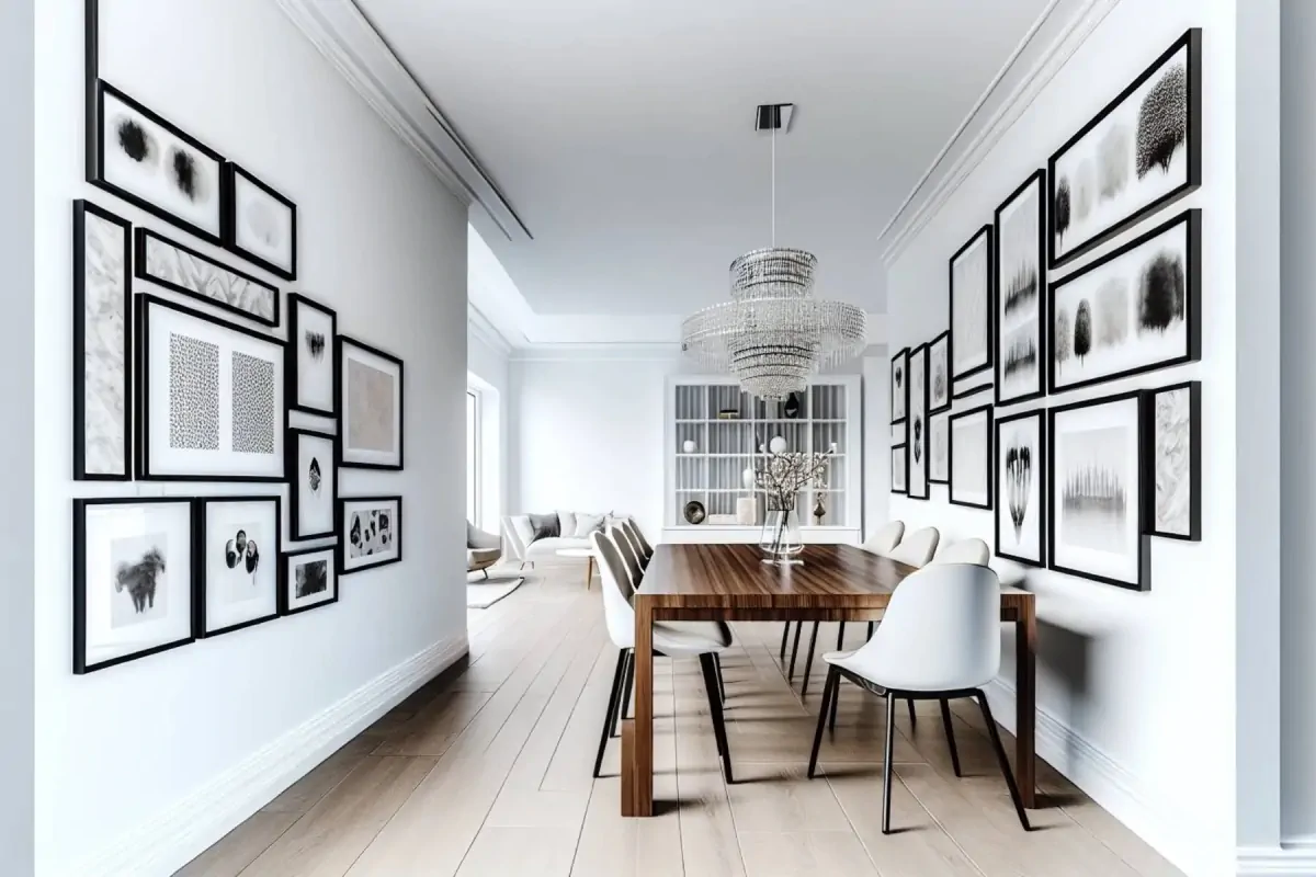 گالری دیواری هنری دکوراسیون خانه