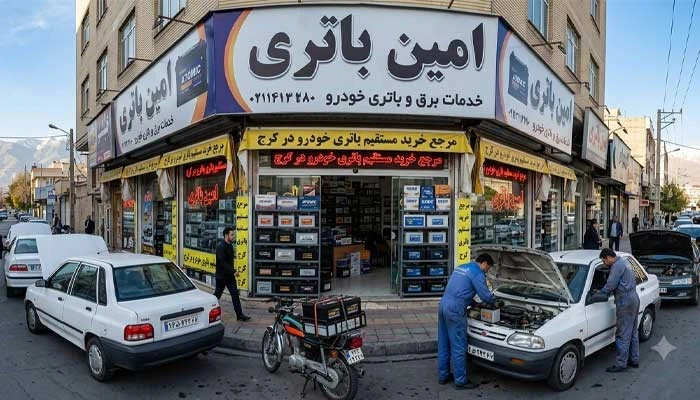 مرجع خرید مستقیم باتری خوردو در کرج