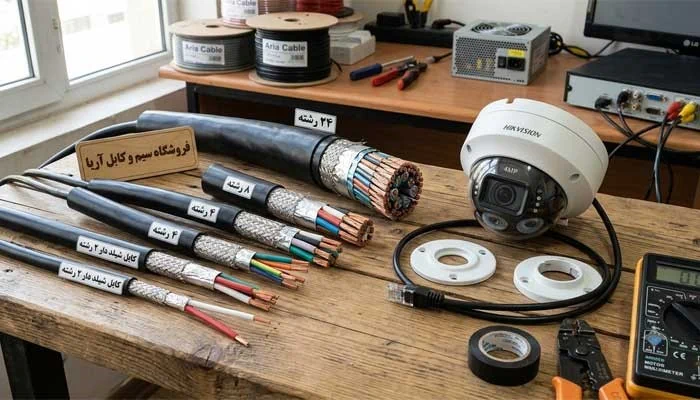 مرجع خرید مستقیم کابل های شیلد دار در پاساژ امجد